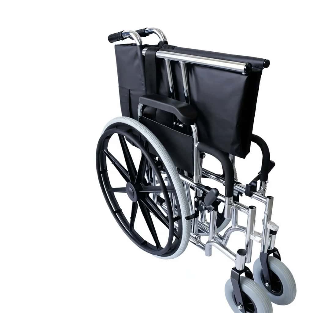 Clásica Plus – Silla de Ruedas Manual con Ruedas, Plegable, Hasta 200 Kg para Movilidad Diaria e Independencia