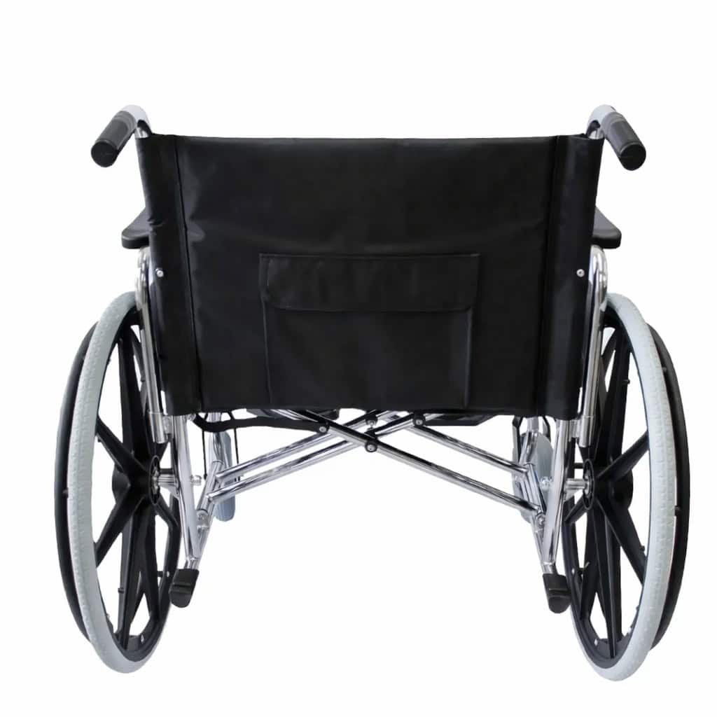 Clásica Plus – Silla de Ruedas Manual con Ruedas, Plegable, Hasta 200 Kg para Movilidad Diaria e Independencia