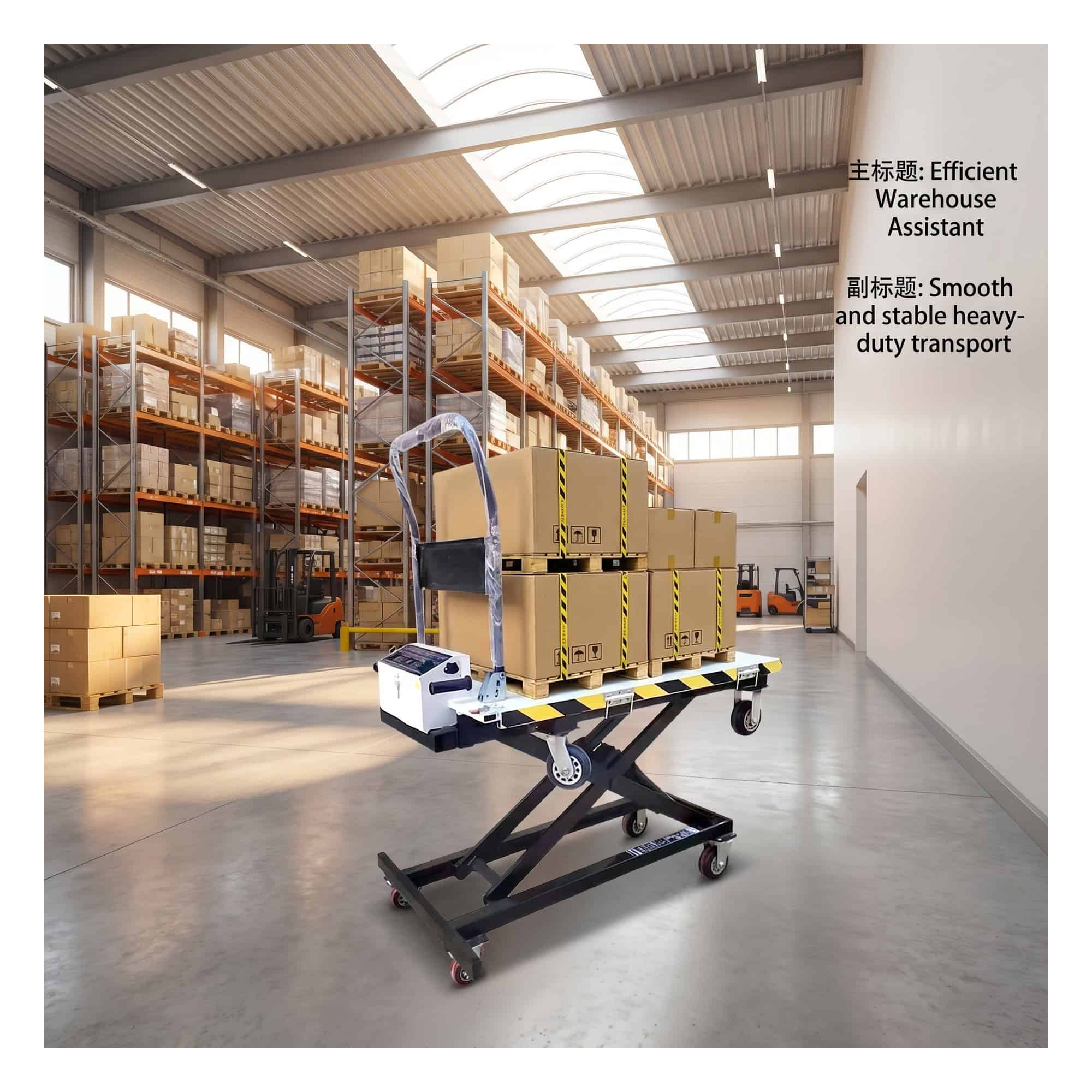 Andafacil® EasyLoad – Plataforma Elevadora Hidráulica Eléctrica 300 kg