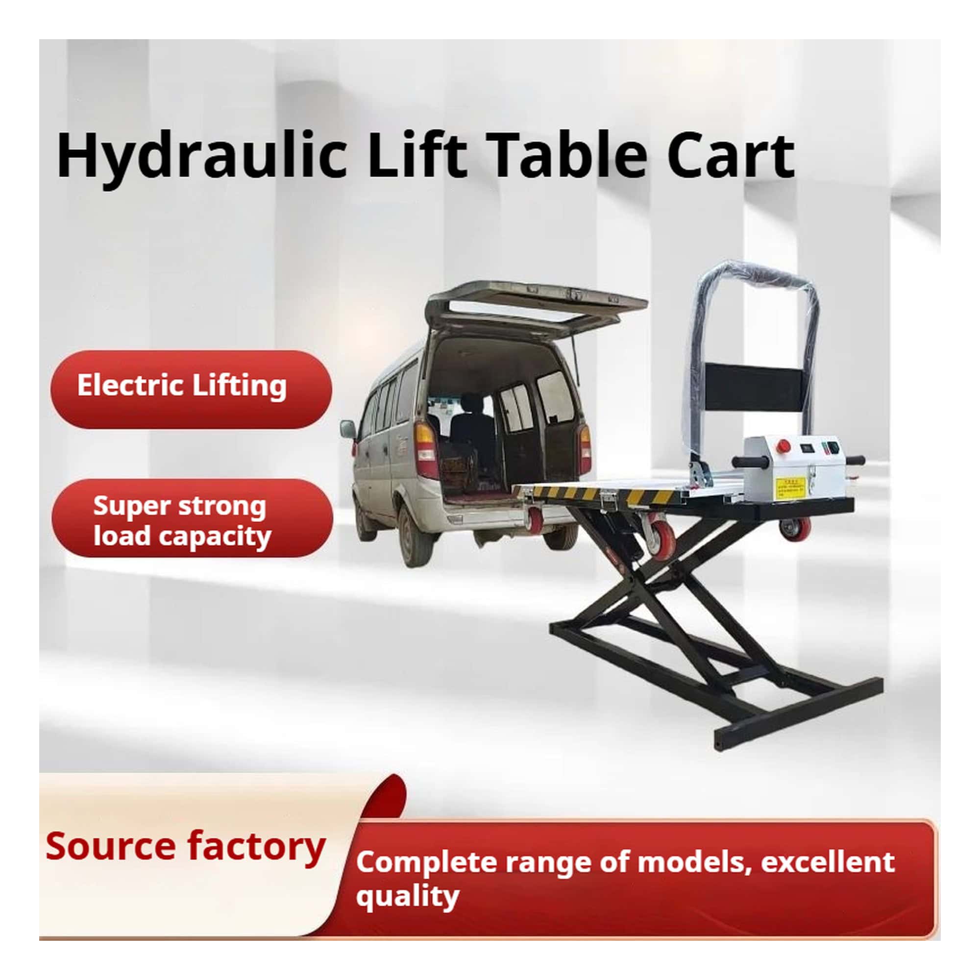 Andafacil® EasyLoad – Plataforma Elevadora Hidráulica Eléctrica 300 kg