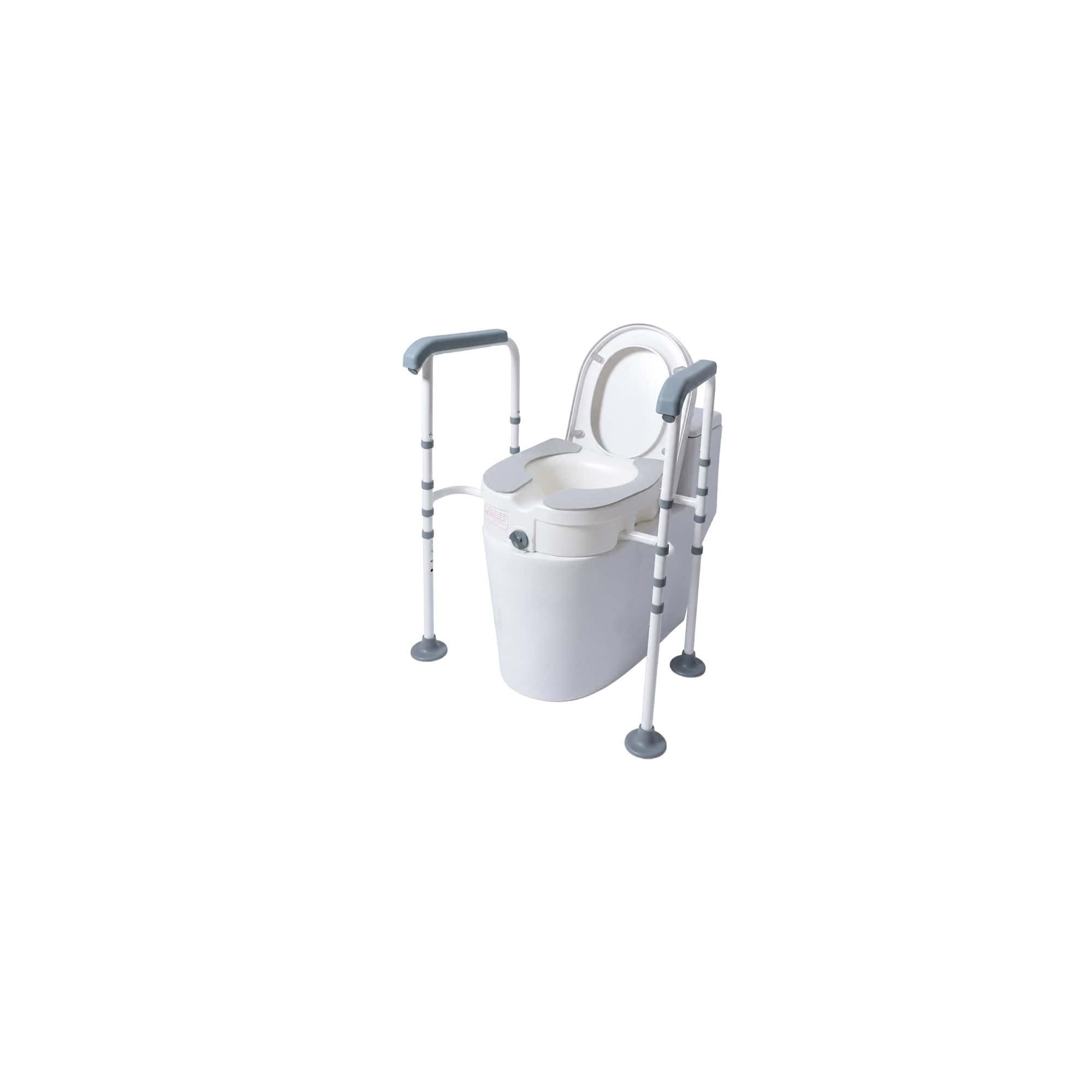 Andafacil® EasyRise – Elevador de Inodoro con Apoyabrazos Ajustable