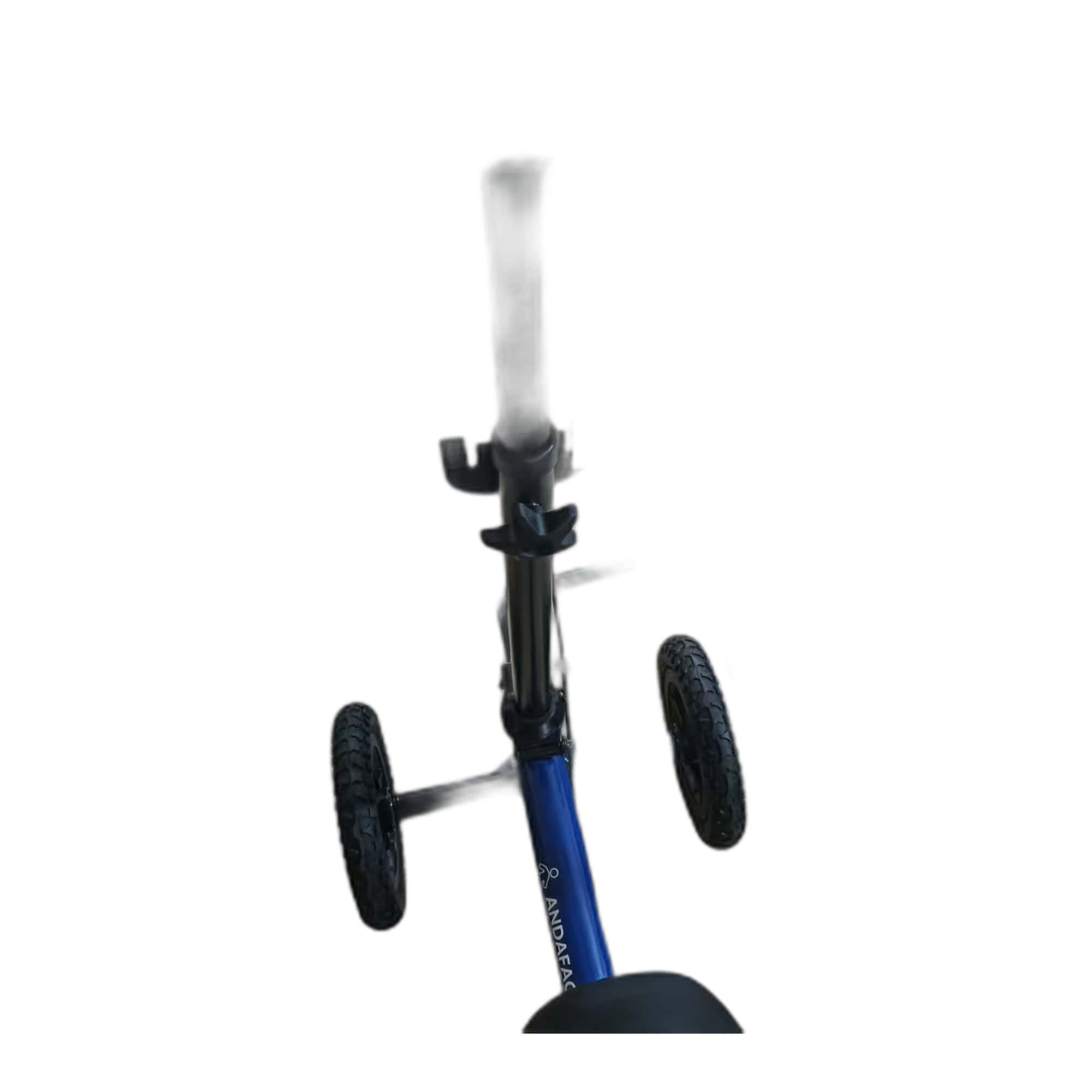 Andafacil® KneeRide Pro – Andadera de Rodilla con Soporte Dual Rodilla y Pantorrilla 2 en 1 | Todo Terreno, Plegable