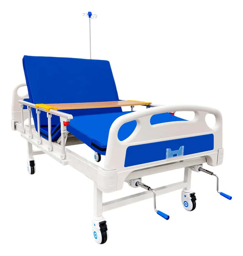 Cama Hospitalaria para Casa – Clásica Plus – Equipo de Movilidad con Mesa Integrada