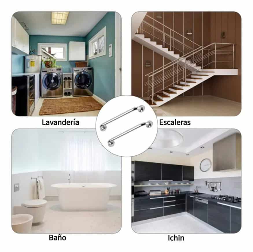 Andafacil® Agarradera de Seguridad para Baño (2 Unidades)