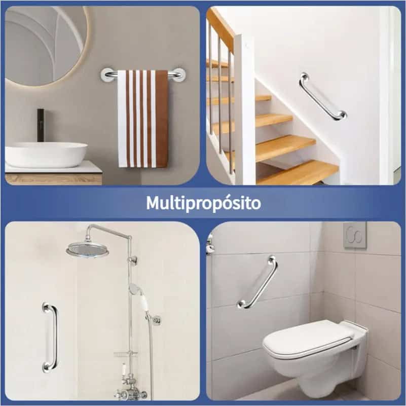 Andafacil® Agarradera de Seguridad para Baño (2 Unidades)