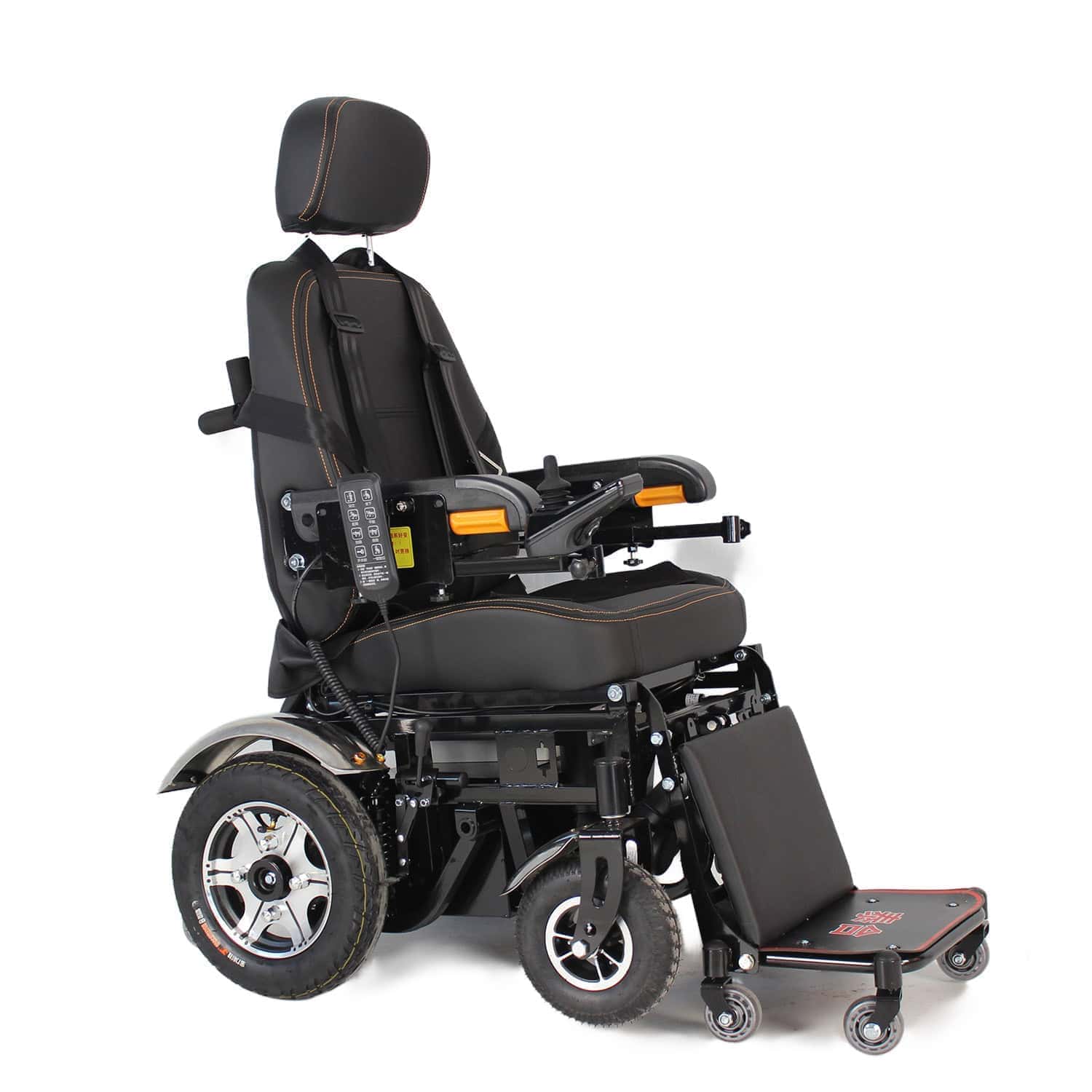 Andafacil® – StandUp Pro Rear – Silla de Ruedas Eléctrica | Plegable, Reclinable y con Función para Pararse