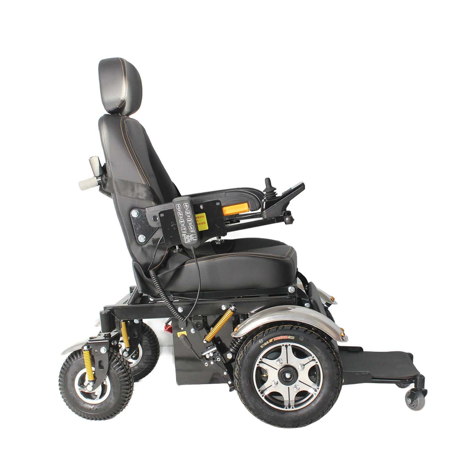 Andafacil® – StandUp Pro – Silla de Ruedas Eléctrica | Plegable, Reclinable y con Función para Pararse