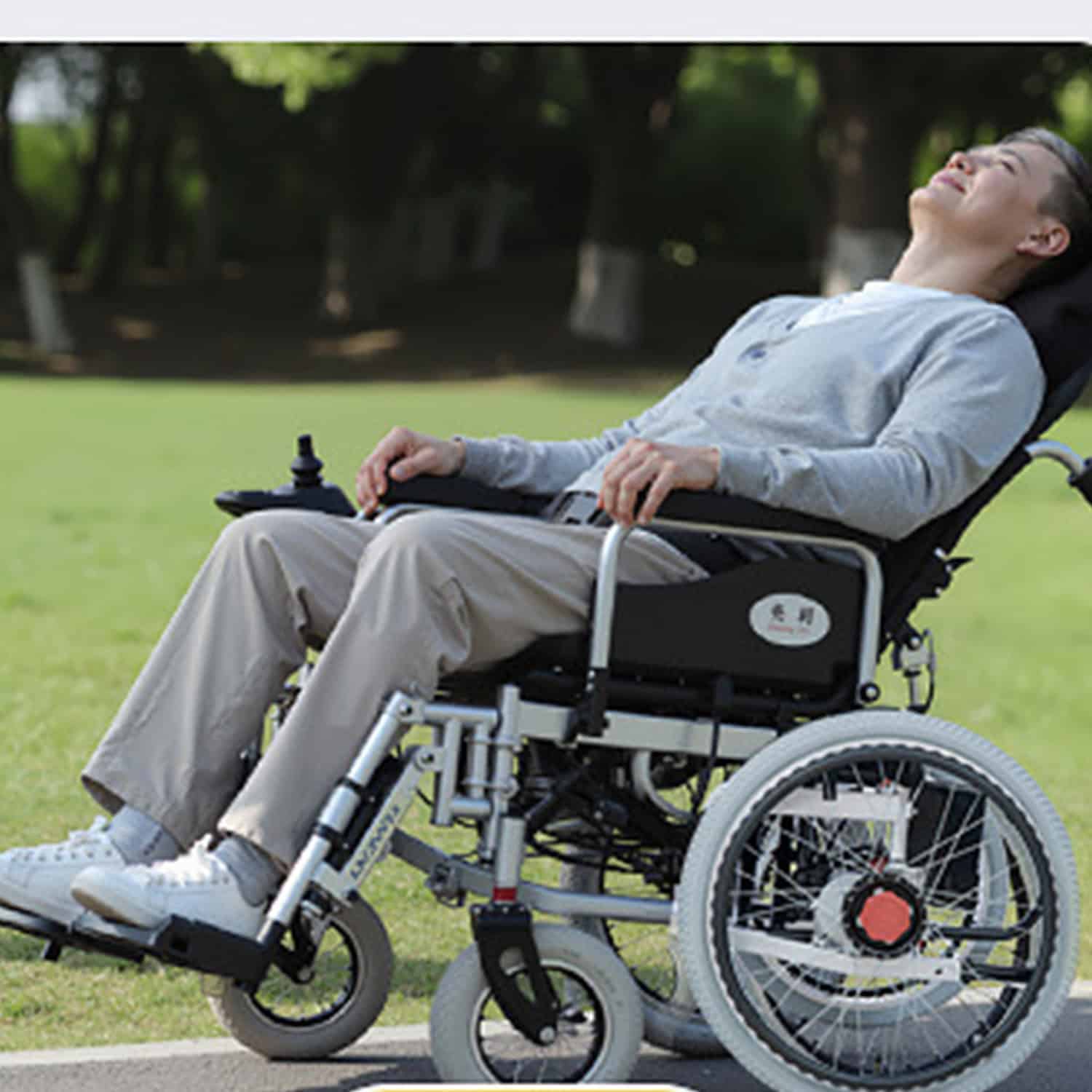 Andafacil® Pro – Silla de Ruedas Electrica | Moderna, Reclinable 2 en 1