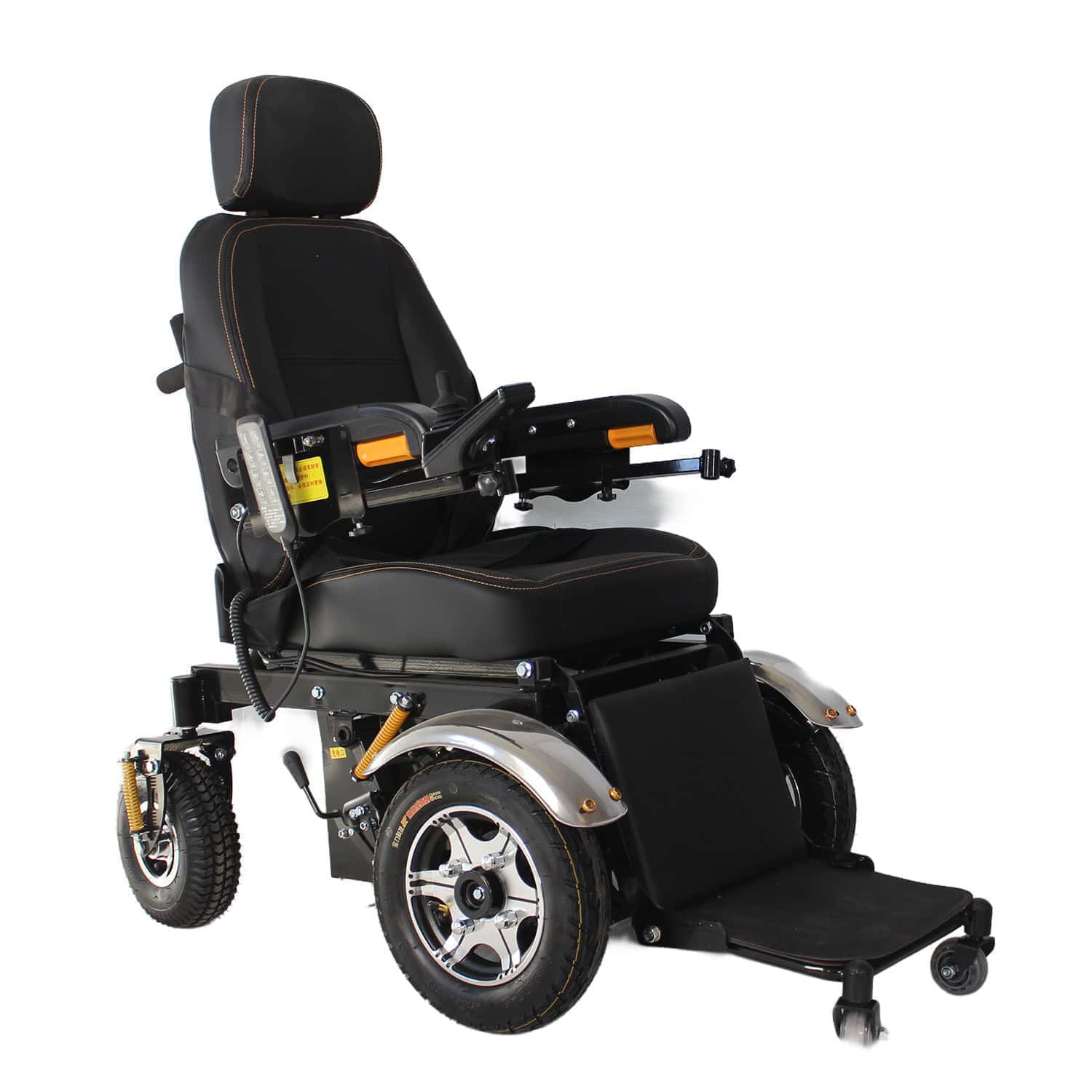 Andafacil® – StandUp Pro – Silla de Ruedas Eléctrica | Plegable, Reclinable y con Función para Pararse