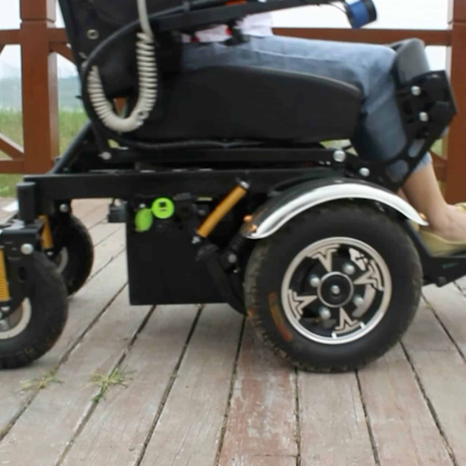 Andafacil® – StandUp Pro – Silla de Ruedas Eléctrica | Plegable, Reclinable y con Función para Pararse