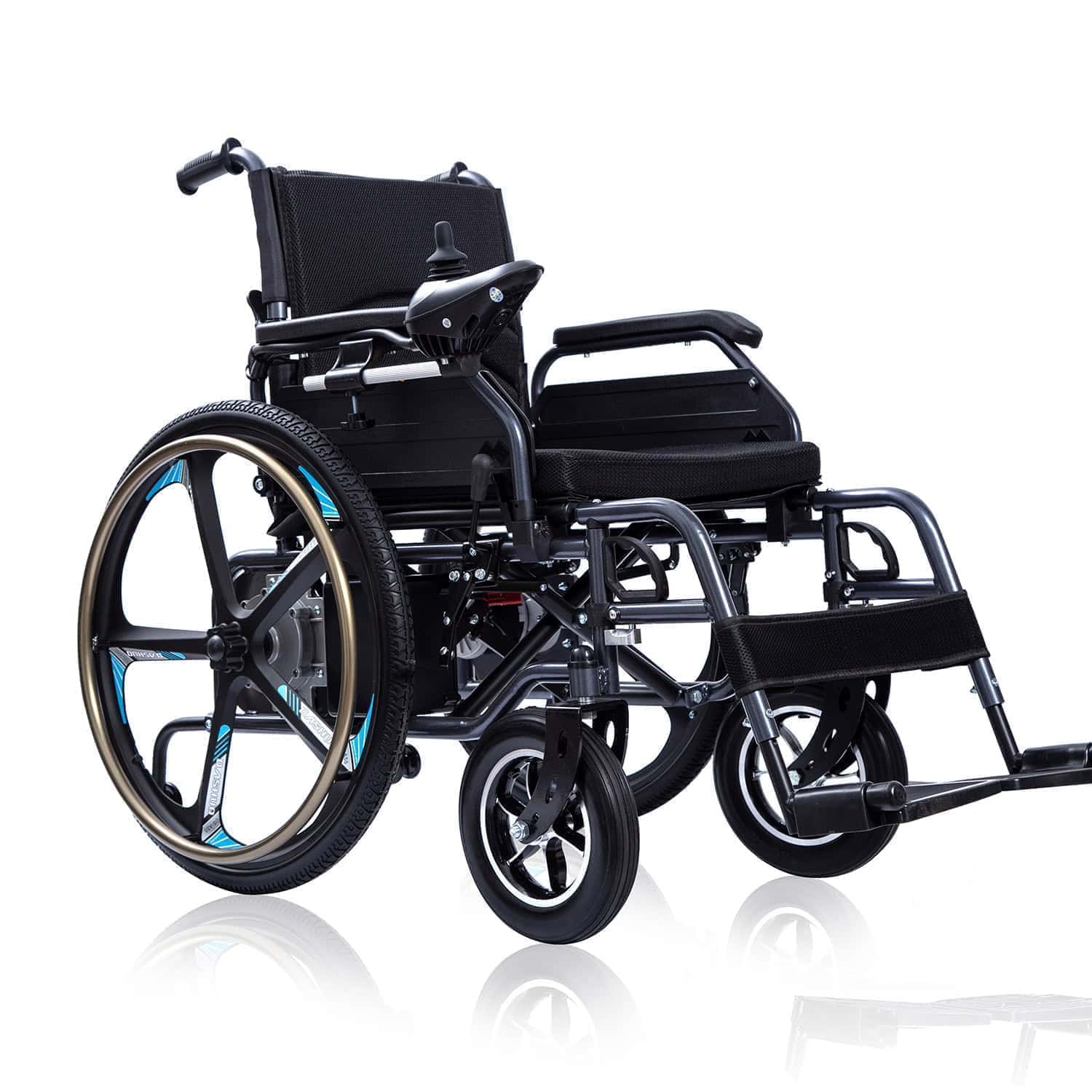 Andafacil® – DualDrive – Silla de Ruedas 2 en 1 | Eléctrica y Manual, Compacta y de Alta Calidad