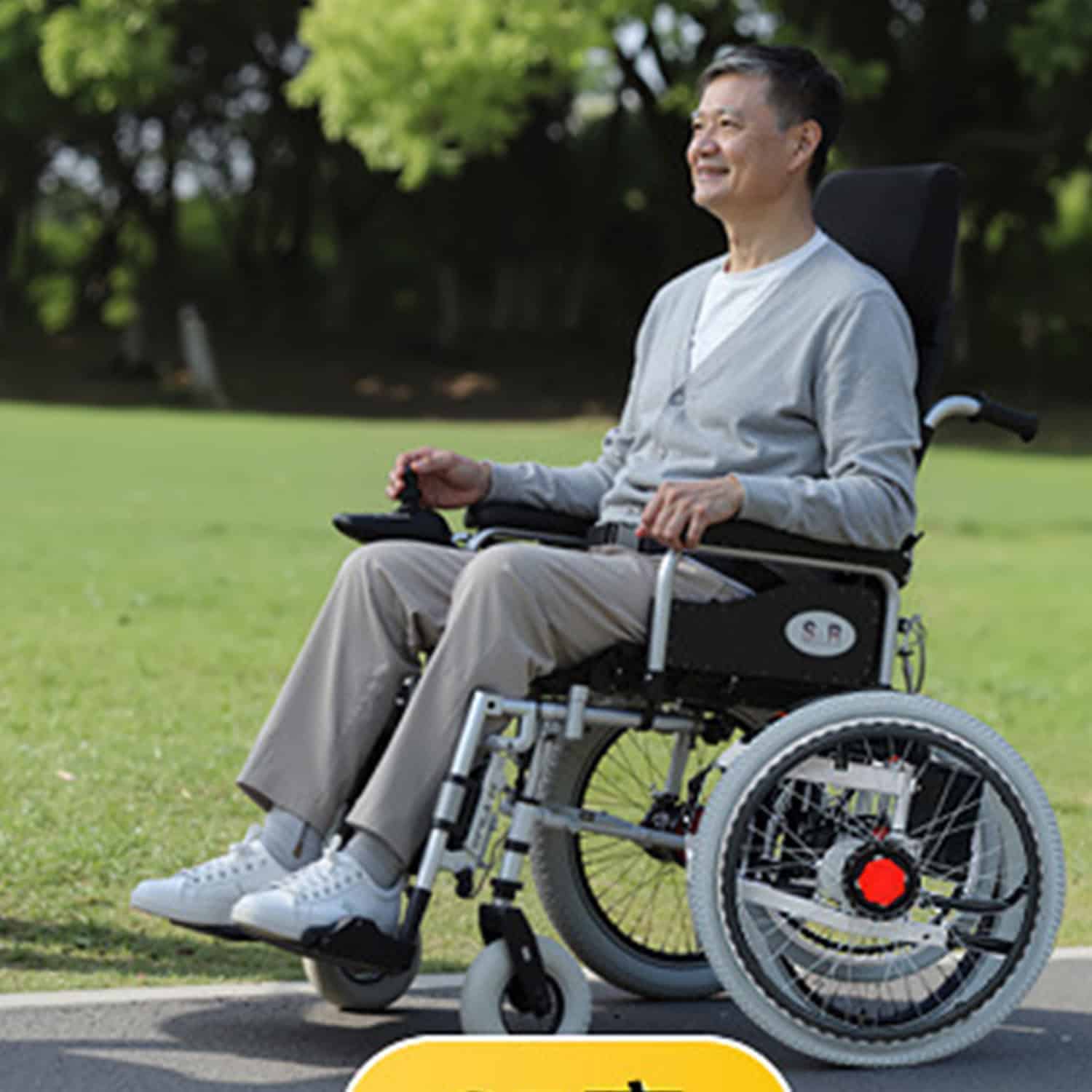 Andafacil® Pro – Silla de Ruedas Electrica | Moderna, Reclinable 2 en 1