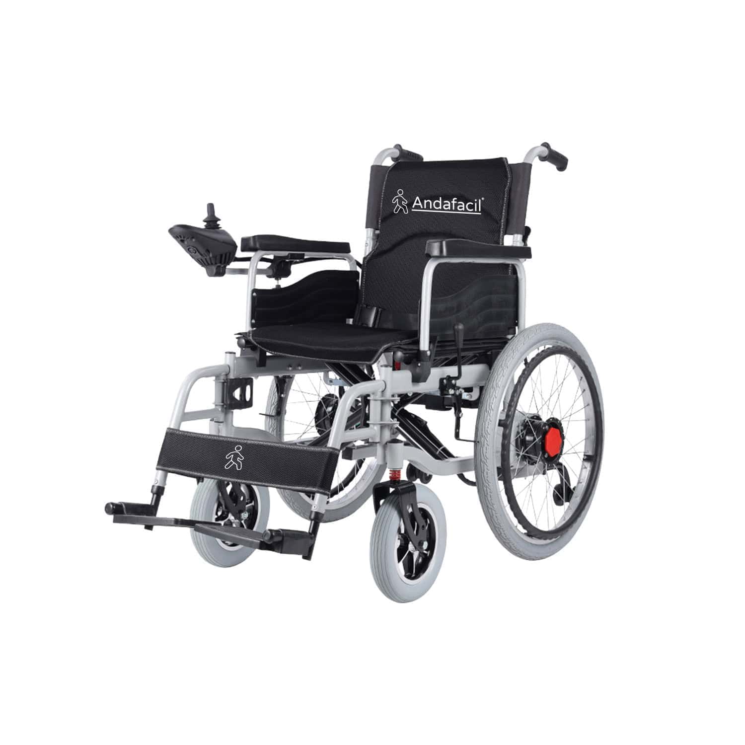 Andafacil Pro – Silla de Ruedas Electrica 2 en 1 | Moderna, Plegable, Todo Terreno
