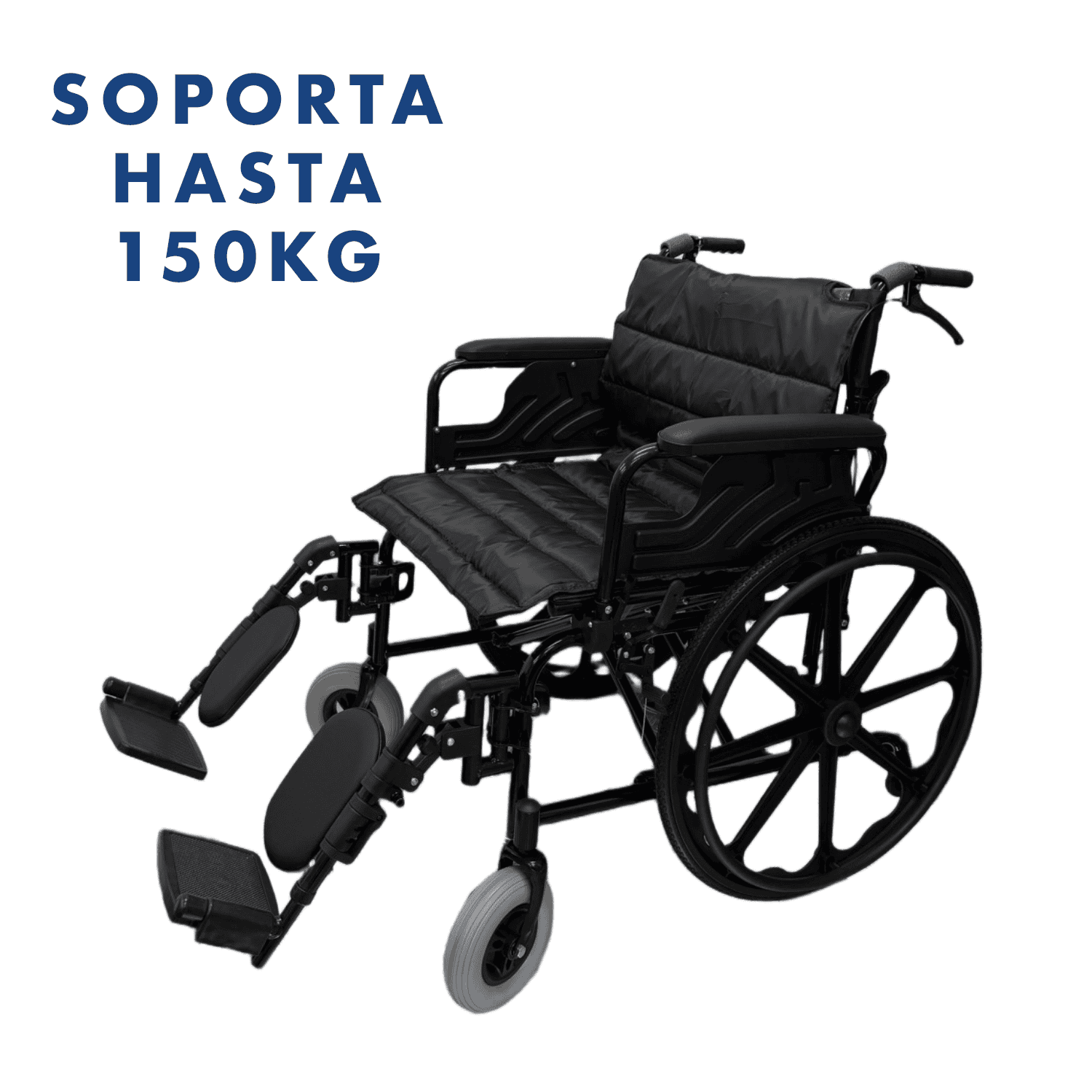 Andafacil® Strong XL – Silla de Ruedas Bariátrica Alta Capacidad