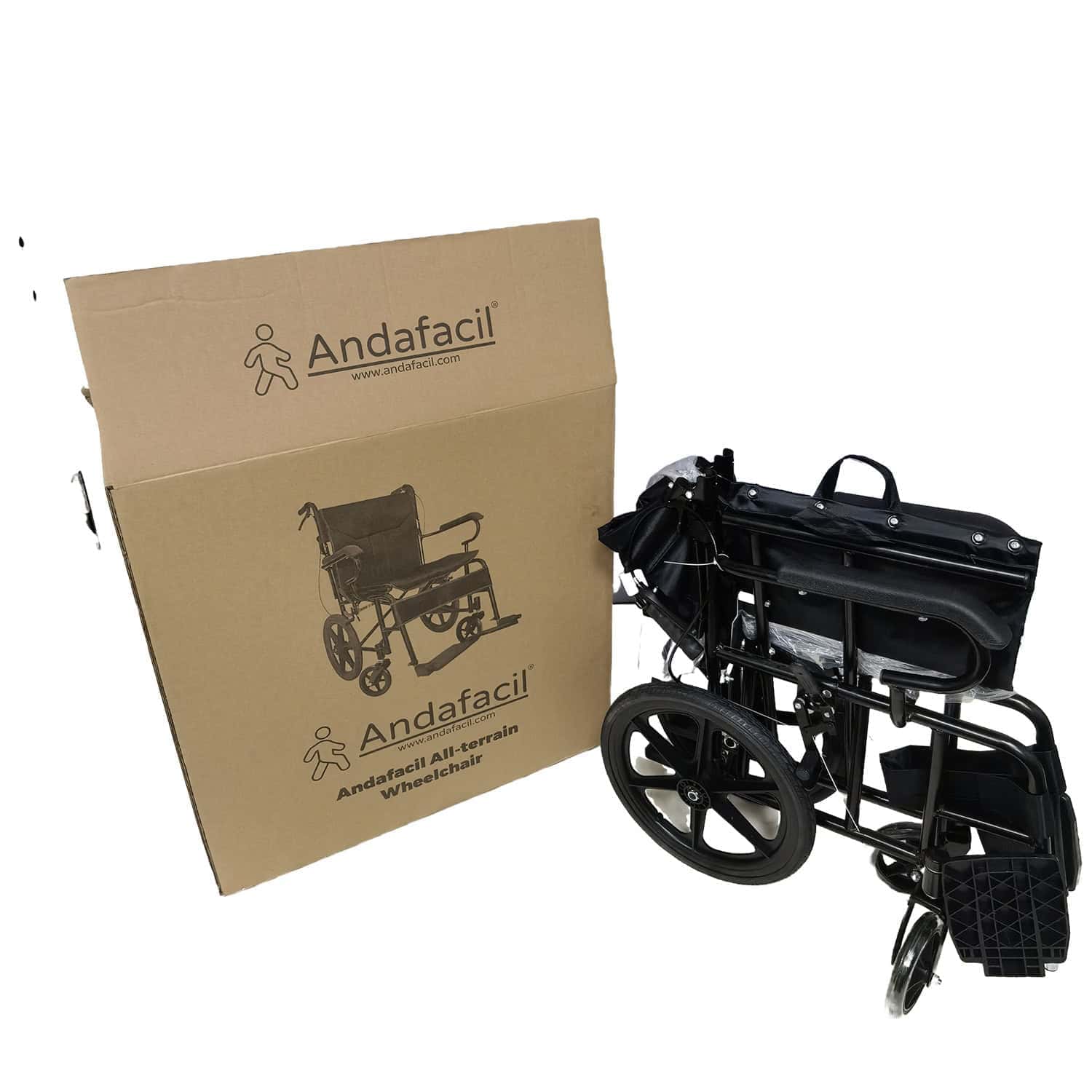Andafacil® - Silla de Ruedas Todo Terreno | Economica Portatil | Alta Calidad