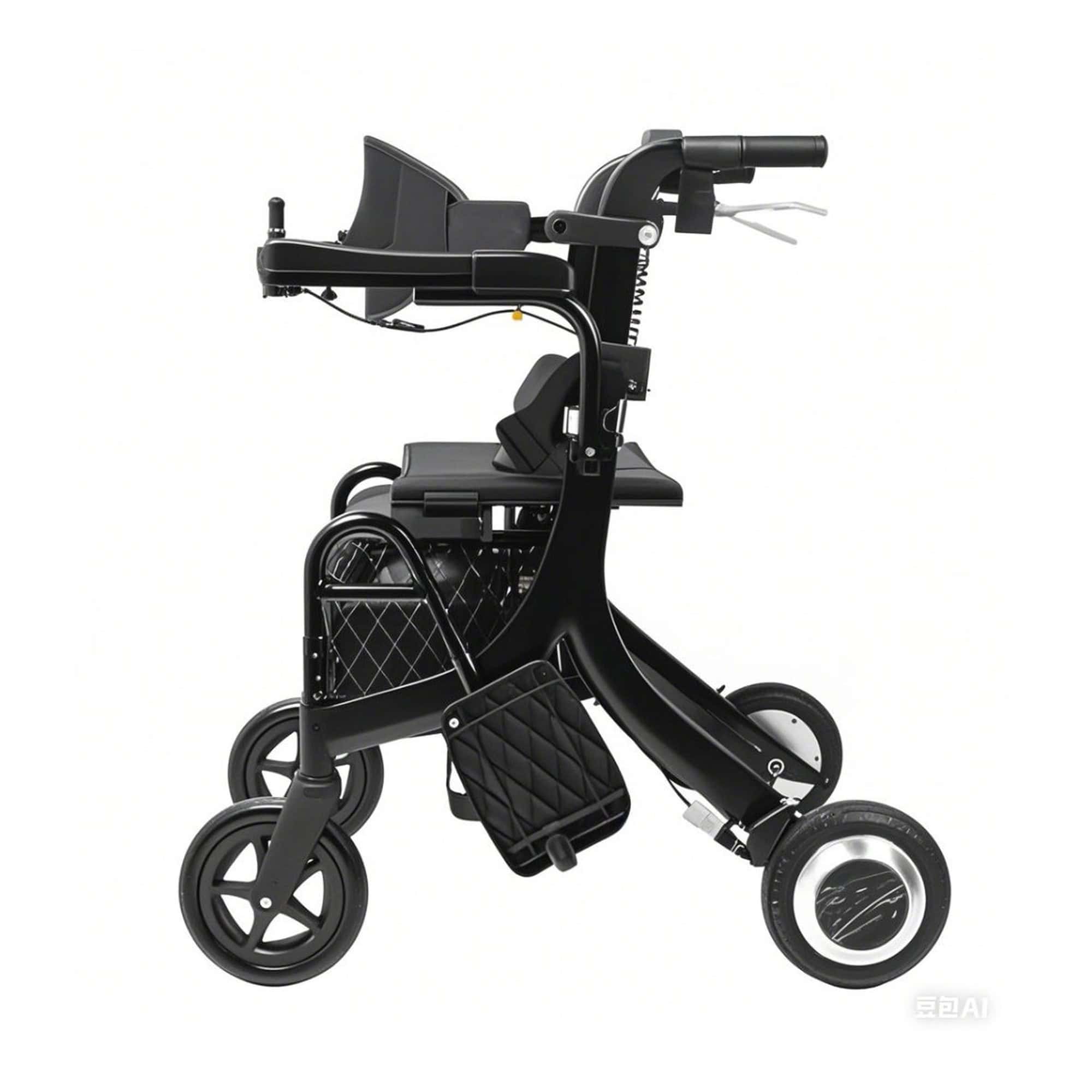 Andafacil® – Andafacil Pro Andadera Asistida | 5 en 1 | Electrica | Silla de traslado, Andadera, Silla de apoyo