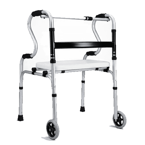 Andadera Ortopedica con Asiento y ruedas 2 en 1 Andafacil® | Andadera y Silla de Baño