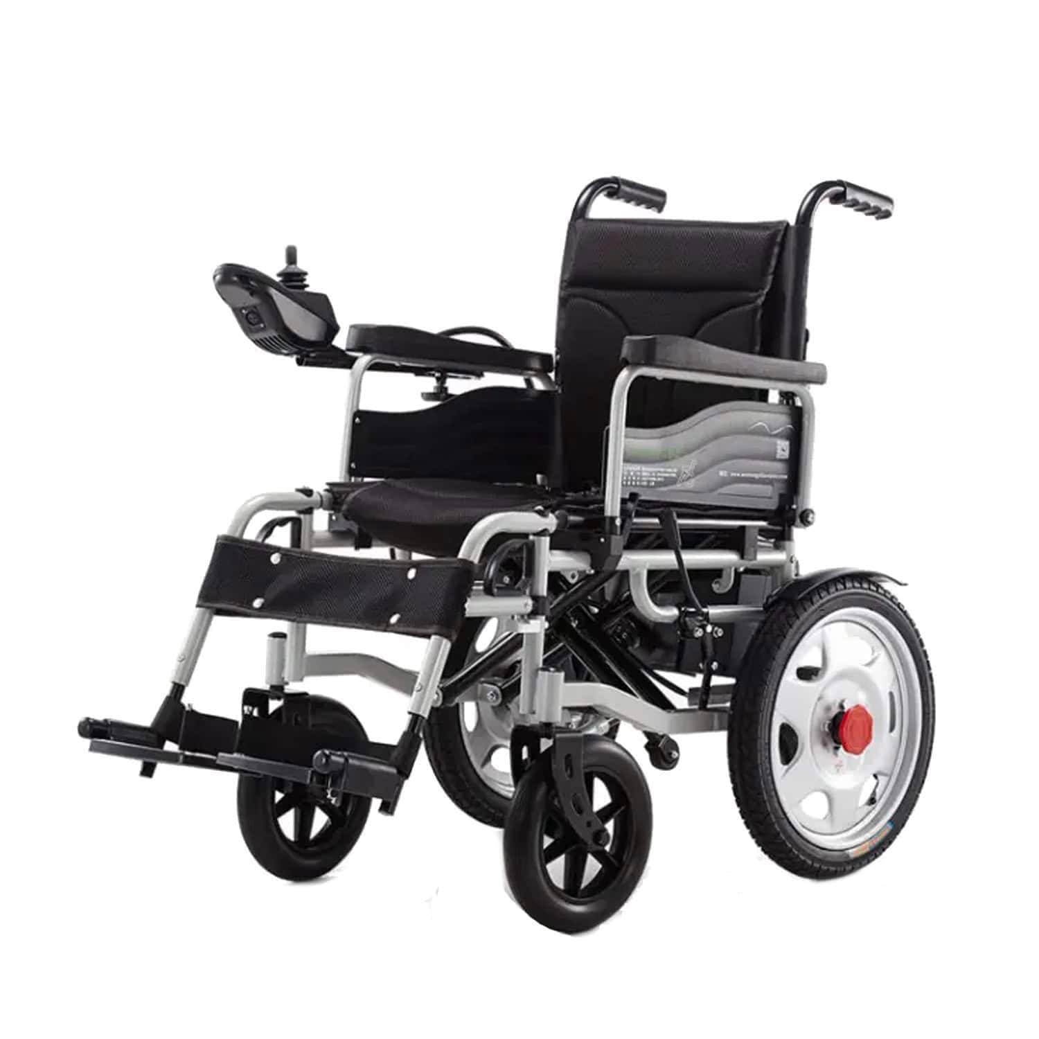 Andafacil® Pro Companion Bariatrica - Silla de Ruedas Electrica | Moderna, Plegable, Todo Terreno con Control para Acompañante