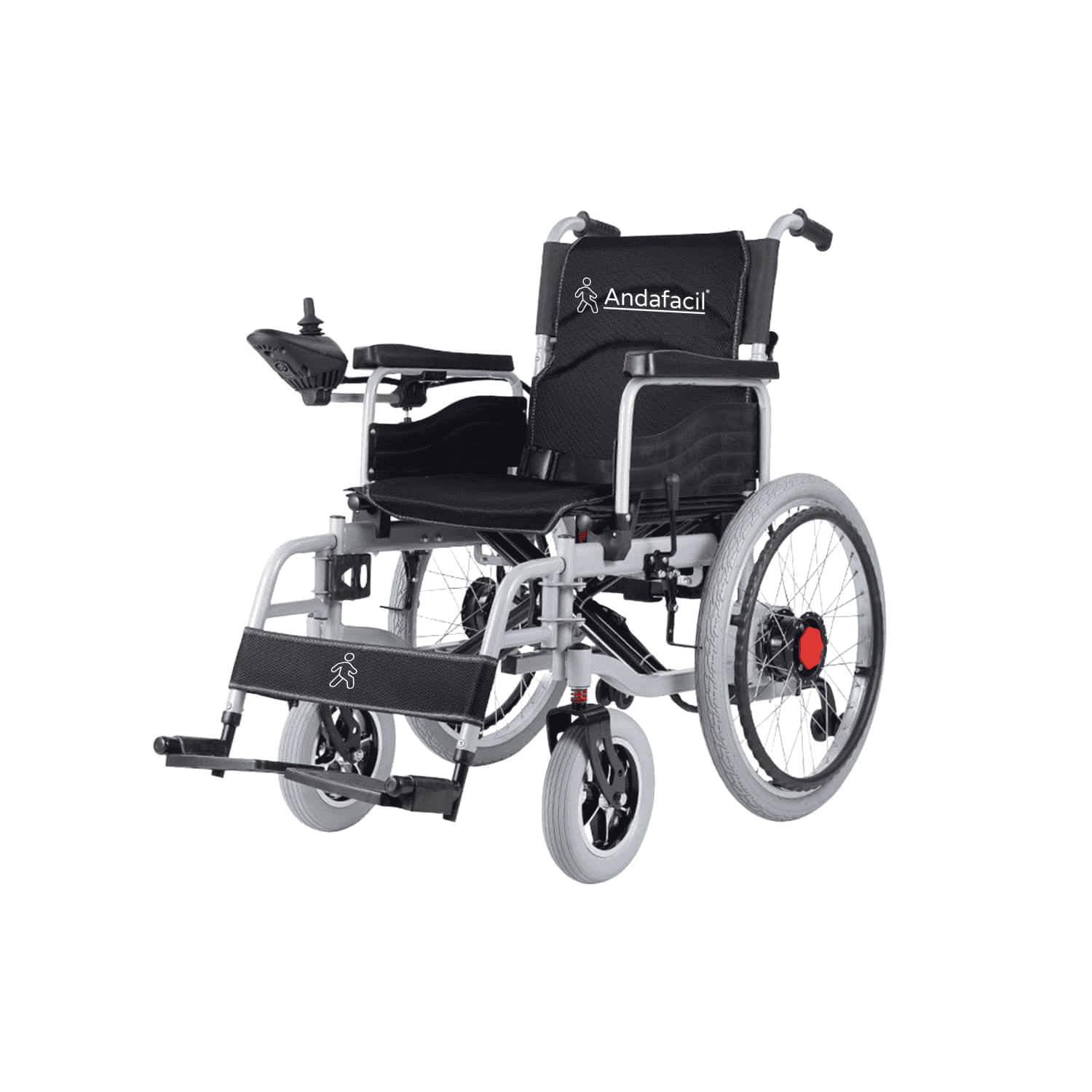 Andafacil® Pro – Silla de Ruedas Eléctrica 3 en 1 | Moderna, Plegable, Todo Terreno