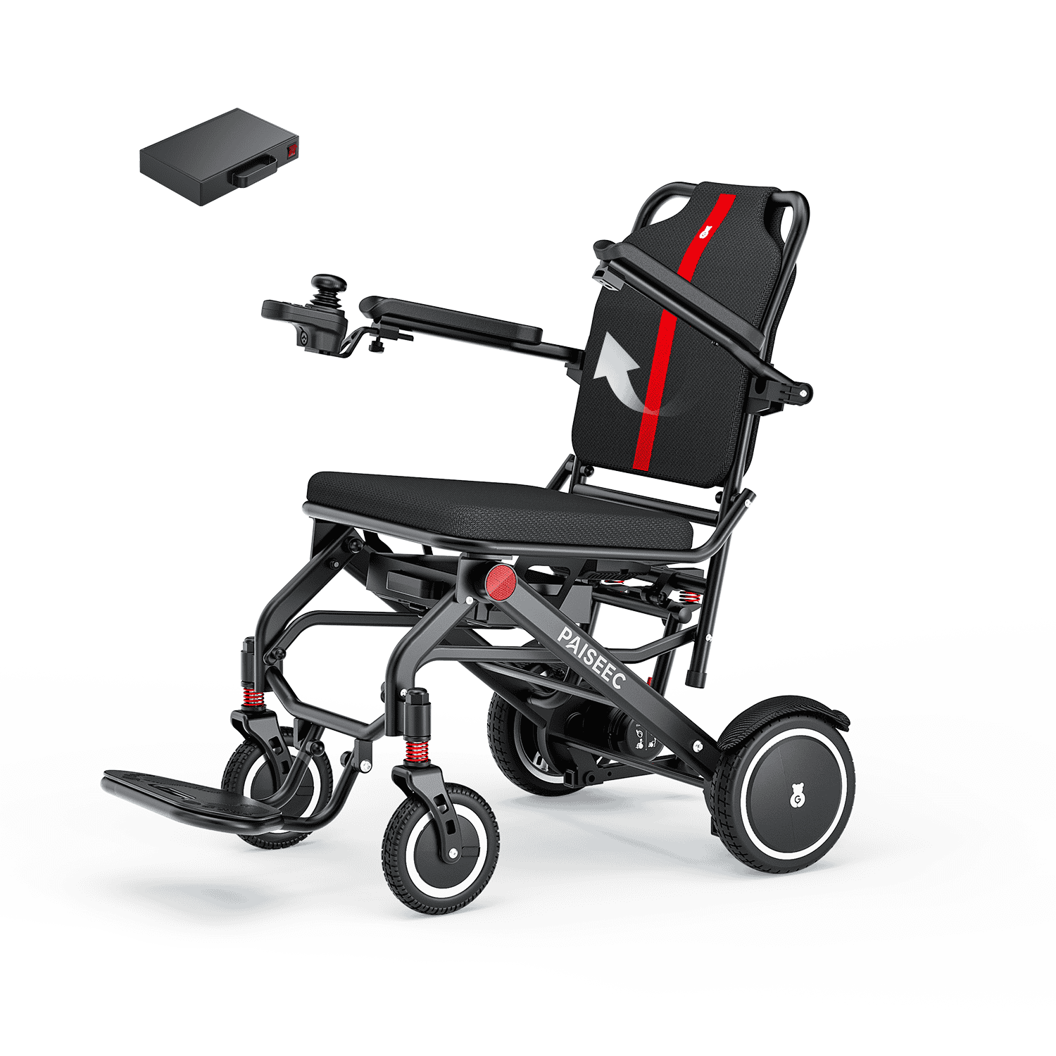 Paiseec Q3 – Silla de Ruedas Eléctrica Plegable Ligera