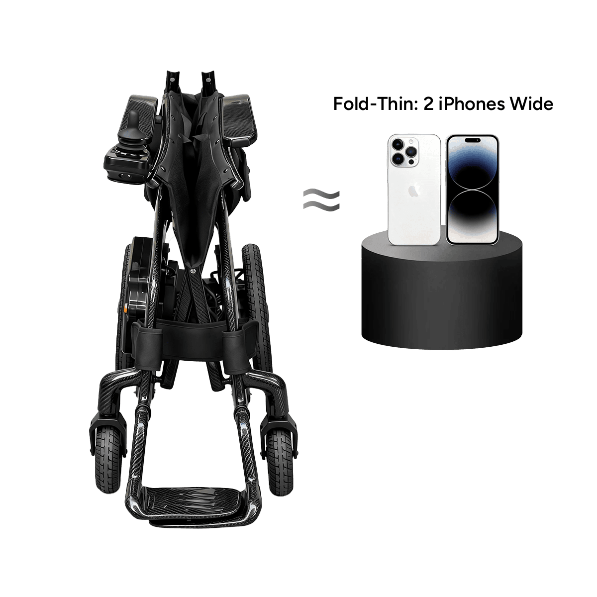 Paiseec Q5 – Silla de Ruedas Eléctrica de Fibra de Carbono Ultraligera