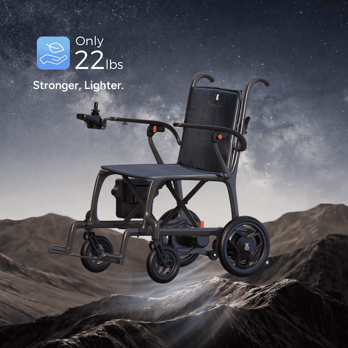 Paiseec Q5 – Silla de Ruedas Eléctrica de Fibra de Carbono Ultraligera
