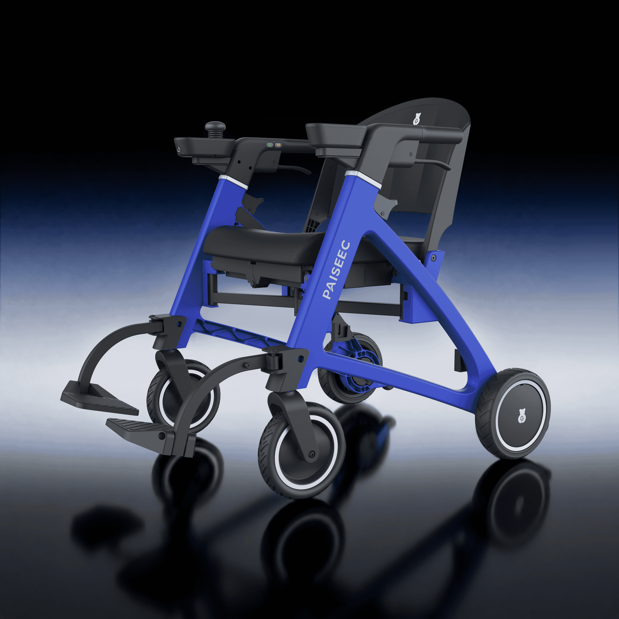 Paiseec R3 – Andadera Eléctrica 3 en 1 (Silla + Andadera + Carrito) 2