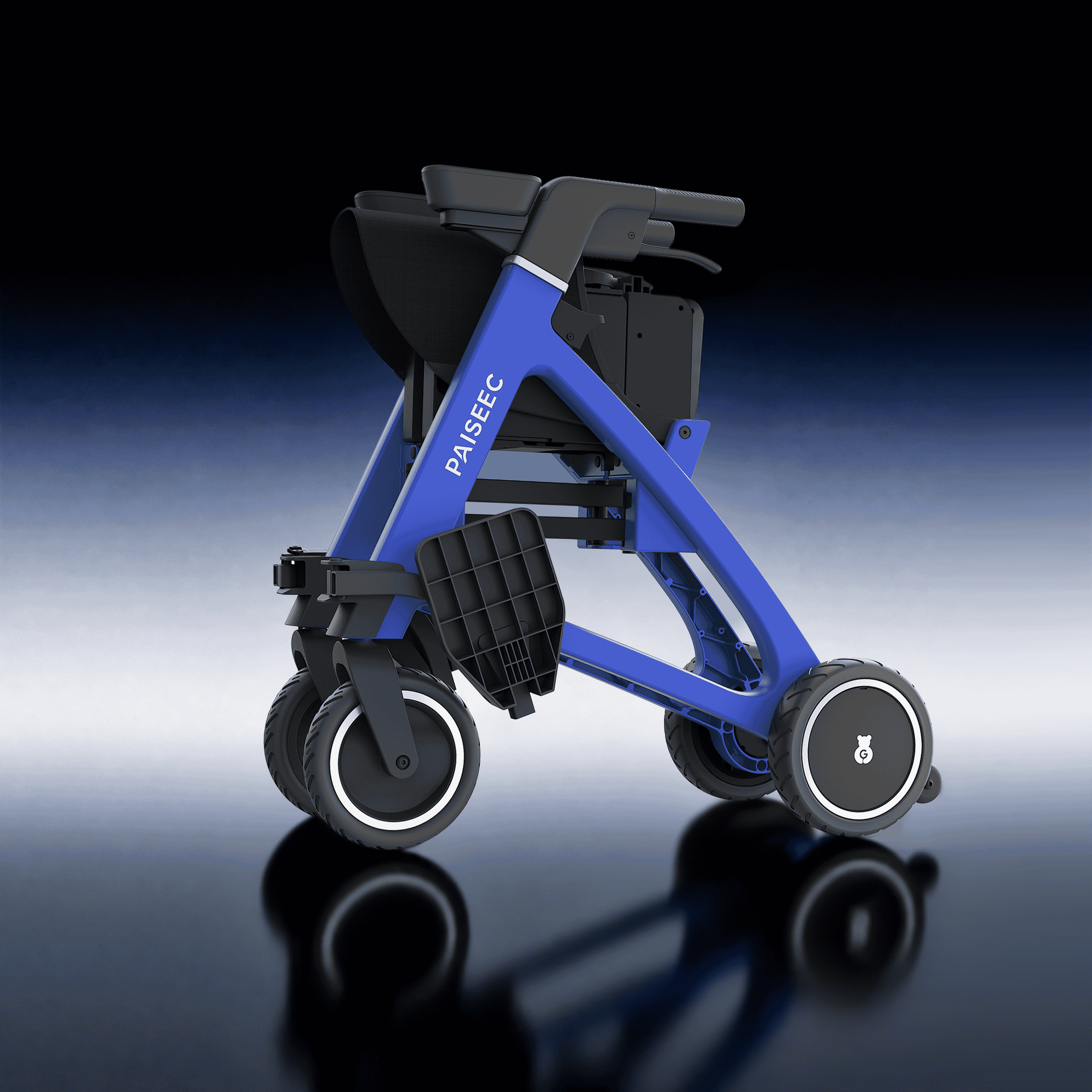 Paiseec R3 – Andadera Eléctrica 3 en 1 (Silla + Andadera + Carrito) 5