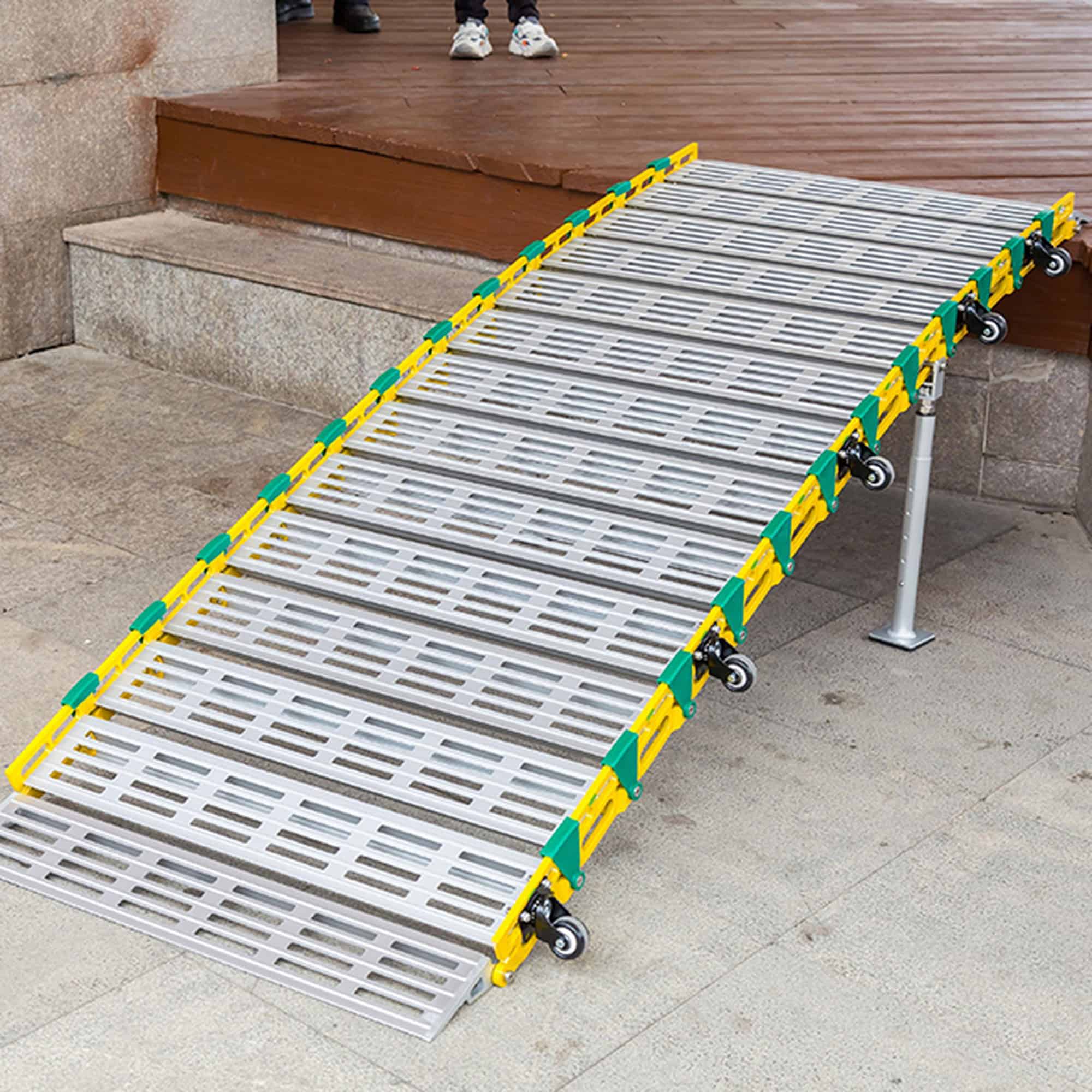 Andafacil® Rampa Enrollable de Aluminio a la Medida