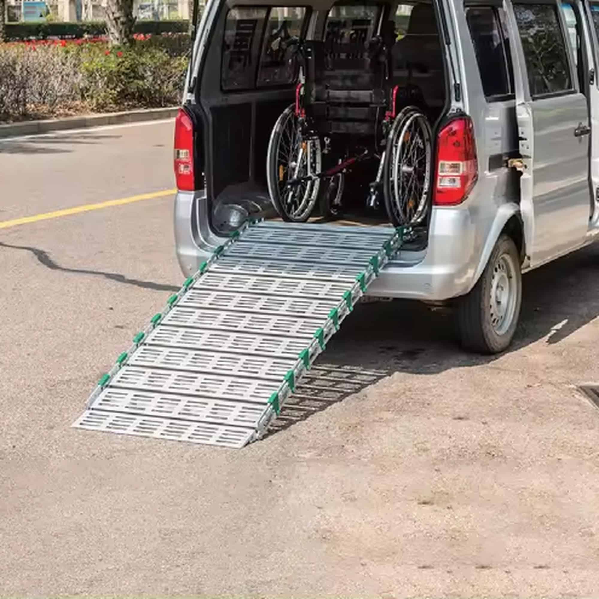 Andafacil® Rampa Enrollable de Aluminio a la Medida