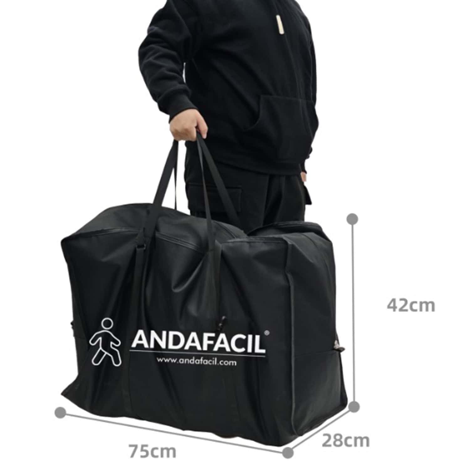 Andafacil® Silla de Traslado Ultraligera y Portátil