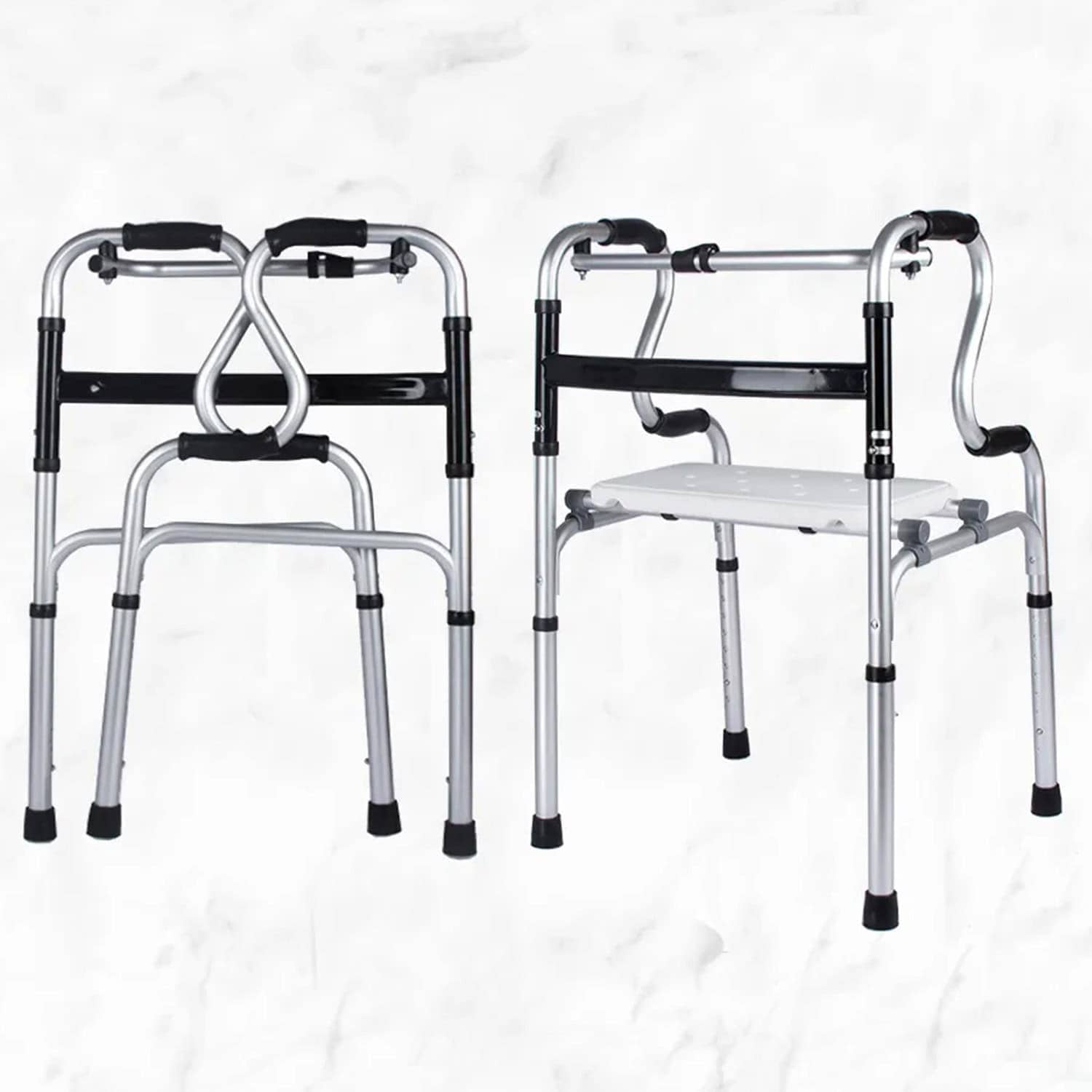 Andadera Ortopedica con Asiento 2 en 1 Andafacil® | Andadera y Silla de Baño