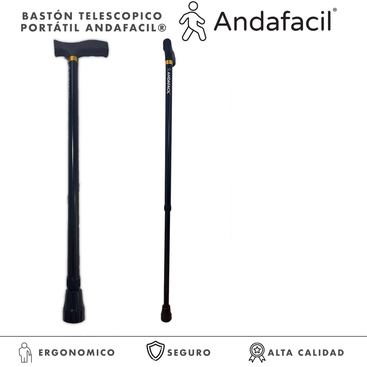 Bastón Telescopico Portátil Andafacil®