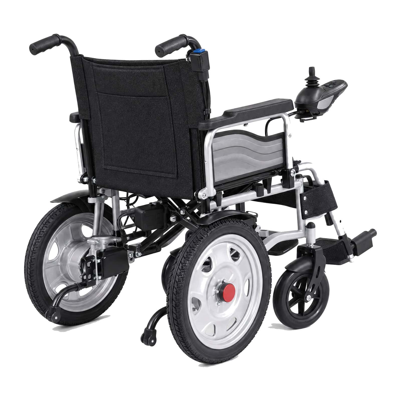 Andafacil® Pro Companion – Silla de Ruedas Eléctrica | Moderna, Plegable, Todo Terreno con Control para Acompañante
