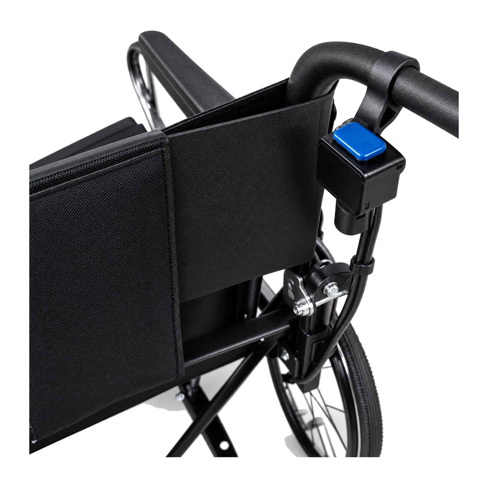 Andafacil® Pro Companion - Silla de Ruedas Eléctrica | Moderna, Plegable, Todo Terreno con Control para Acompañante