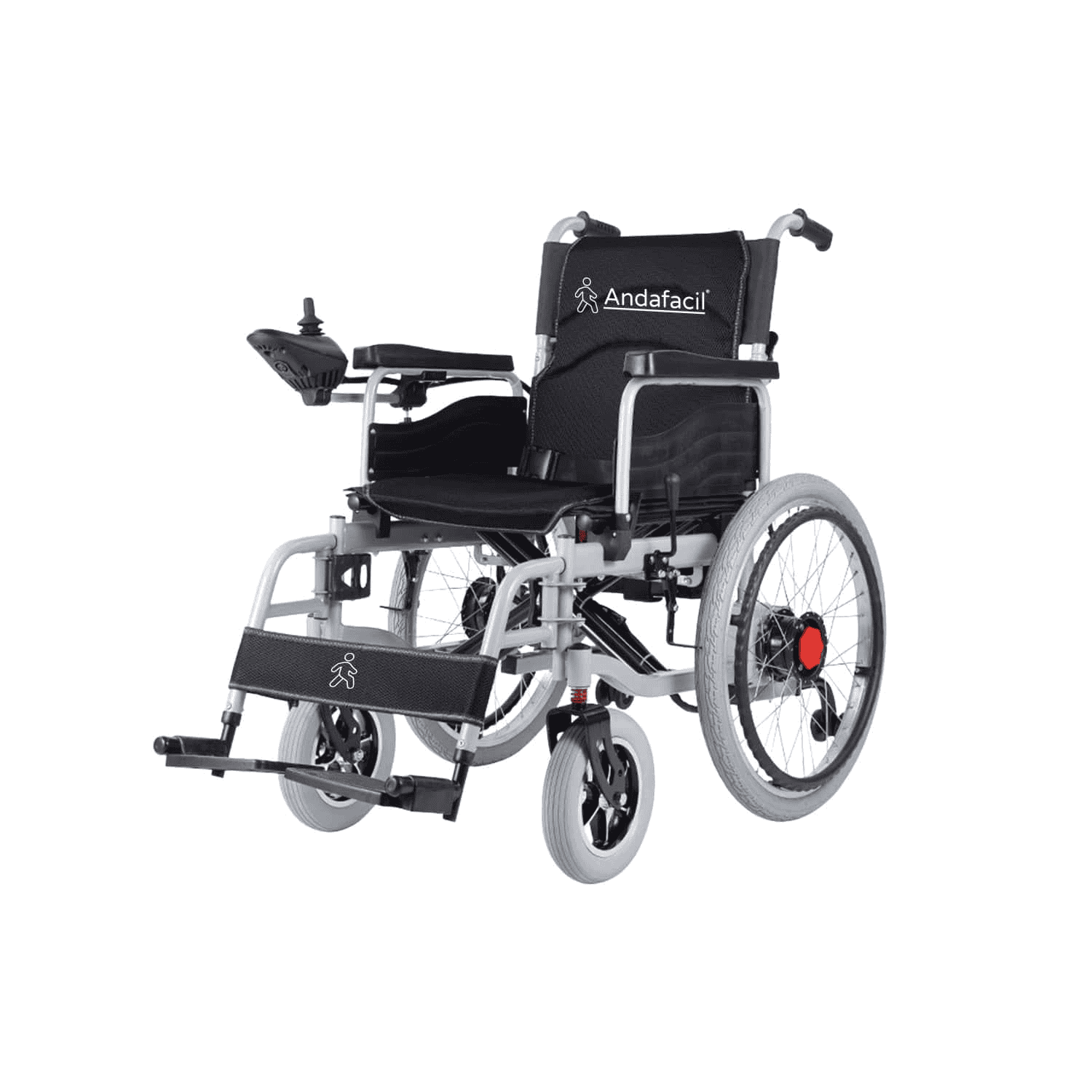 Andafacil® Pro – Silla de Ruedas Eléctrica 3 en 1 | Moderna, Plegable, Todo Terreno