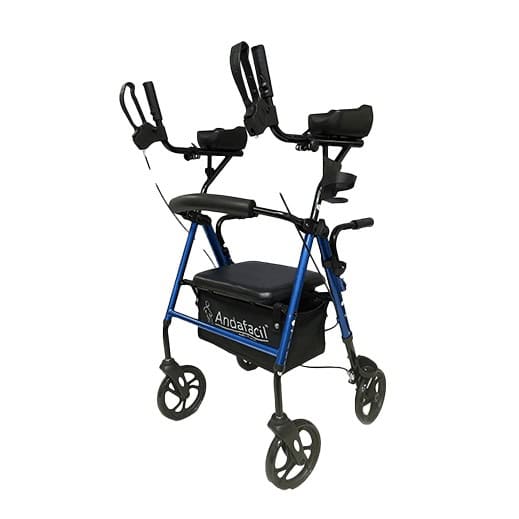 Andadera Vertical Andafacil® - Andadera Para Adultos Mayores Light Para Adulto Mayor | Economica, Ergonomica y Portatil